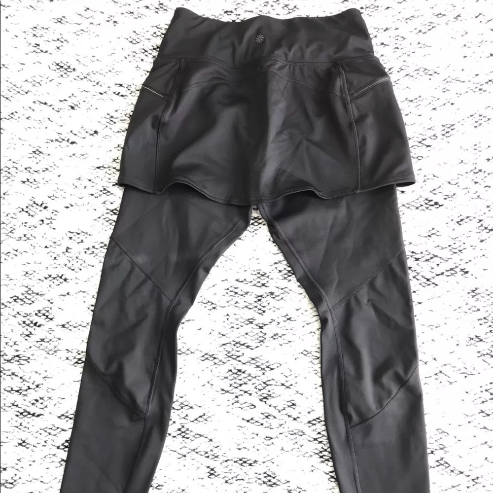 Athleta 2 in 1 leggings